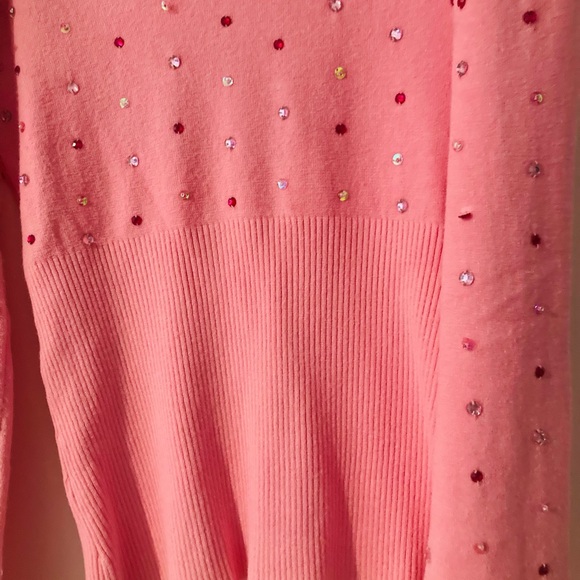SEQUINS AND RHINESTONES SWEATER - Picture 3 of 7